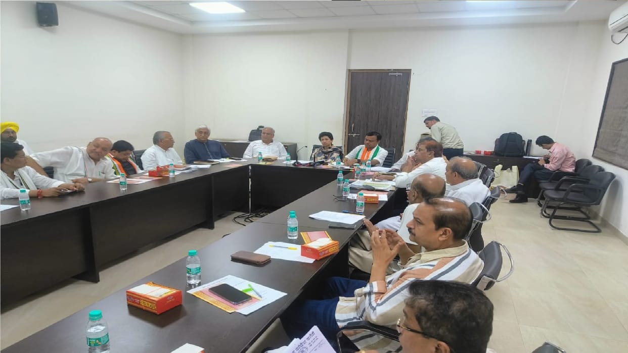 CG Election 2023: cg Congress Marathon meeting: Discussion with many committees for ticket distribution