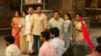 The Great Indian Family Review by Pankaj Shukla Vijay Krishna Acharya Vicky Kaushal Manushi Kumud Mishra Manoj