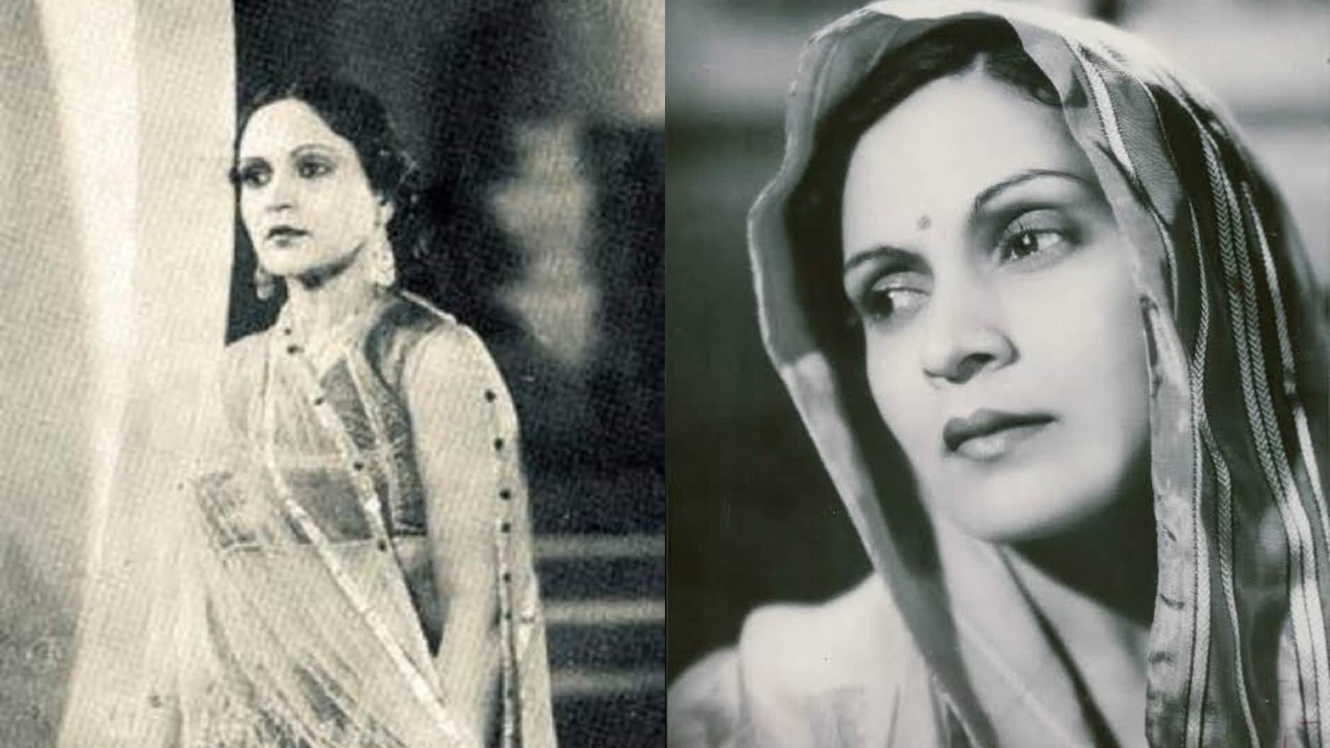 Durga Khote Meet Bollywoods first rebel heroine she fought with a roaring lion to save Spot Dada