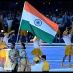 एशियाई खेलों के उद्घाटन समारोह में भारतीय दल