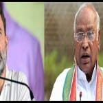 राहुल गांधी, मल्लिकाअर्जुन खड़गे
