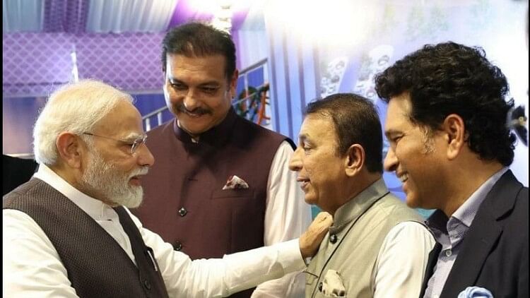 Prime Minister, Narendra Modi, met with players,  1983 World Cup, winning, Team India, Sachin Tendul