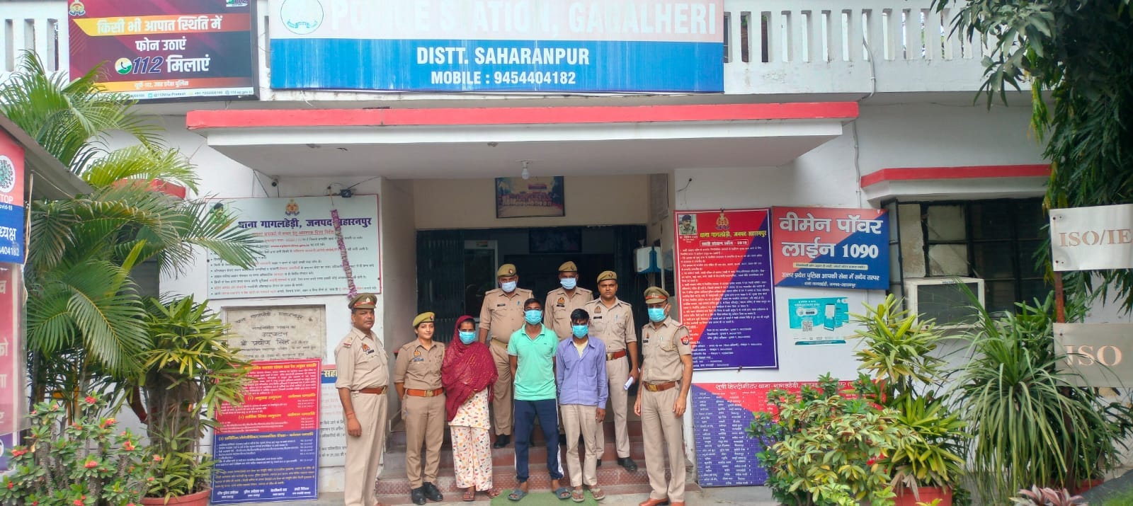 Woman killed her husband along with boyfriend in saharanpur by strangled with a belt