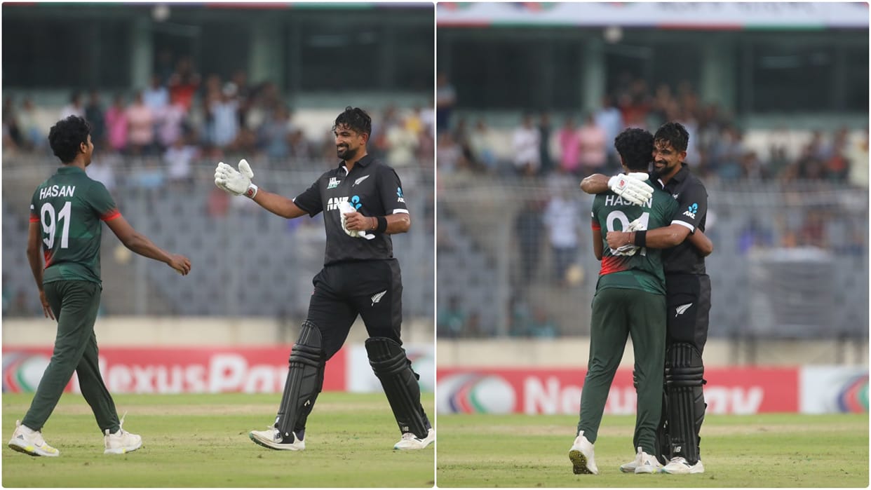 litton das calls back ish sodhi after mankading run out recalls what MS Dhoni did with Ian bell