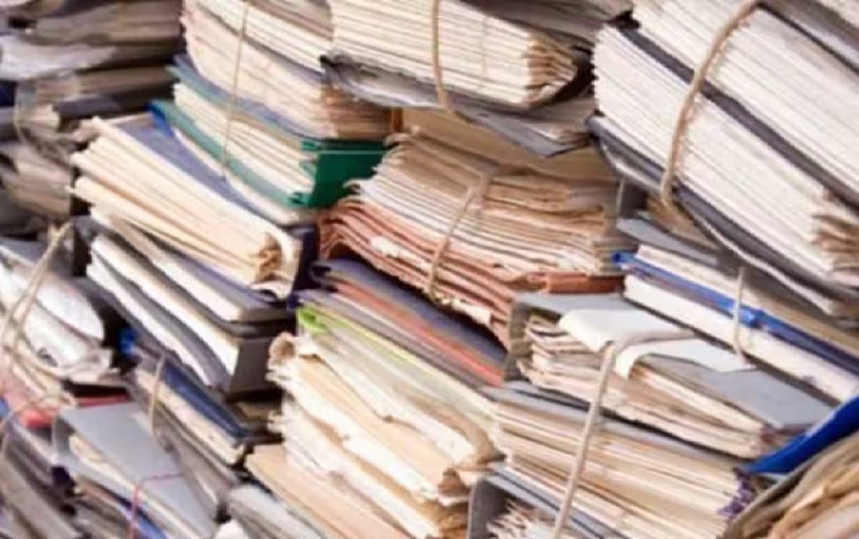 Files of departments were sold as scrap for liquor, officers had no clue, Engaged in investigation, know the m