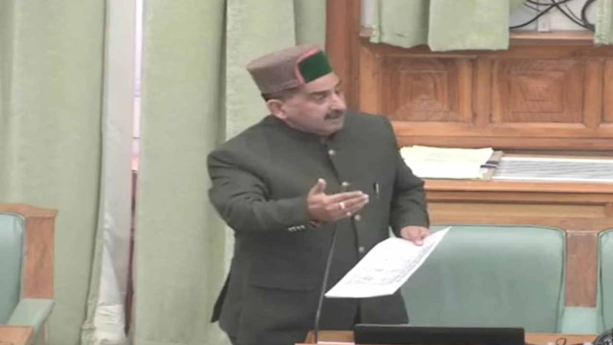 The issue of Shahpur fourlane affected people echoed in the Assembly House, MLA Kewal Singh Pathania said this
