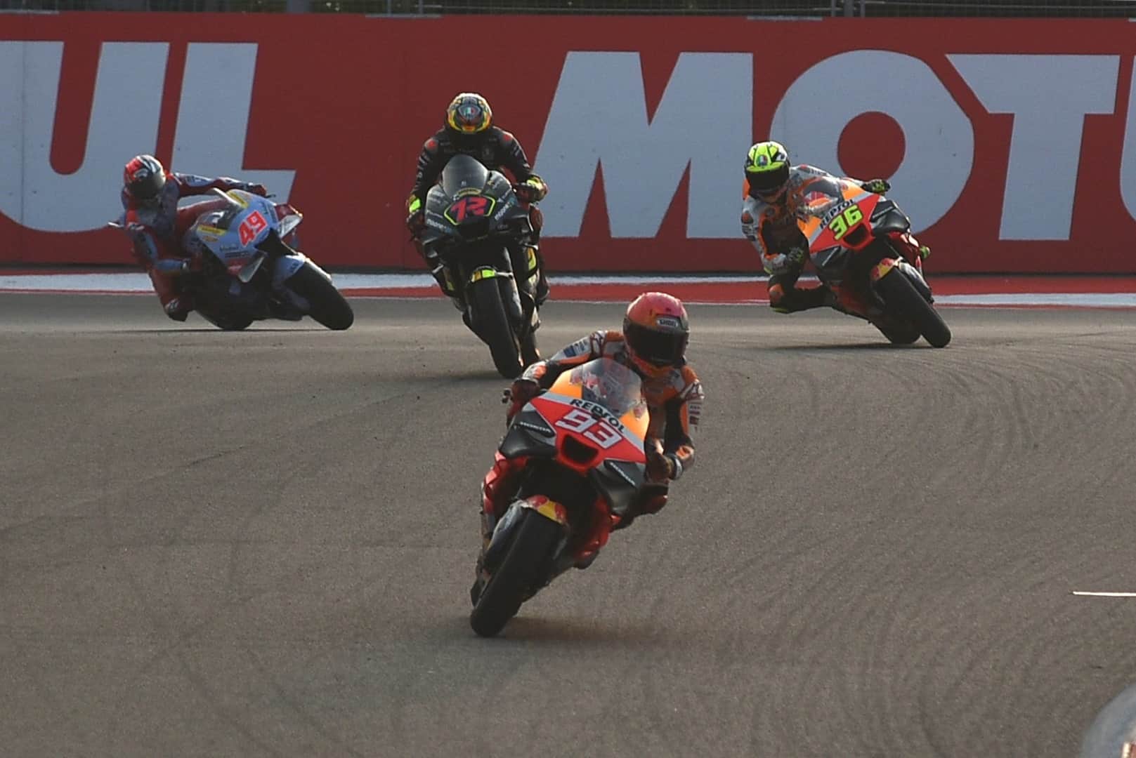 Hot and humid weather prompted MotoGP to reduce race distances for Indian GP