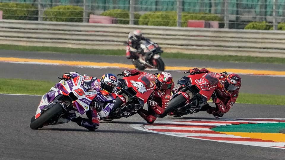 Hot and humid weather prompted MotoGP to reduce race distances for Indian GP