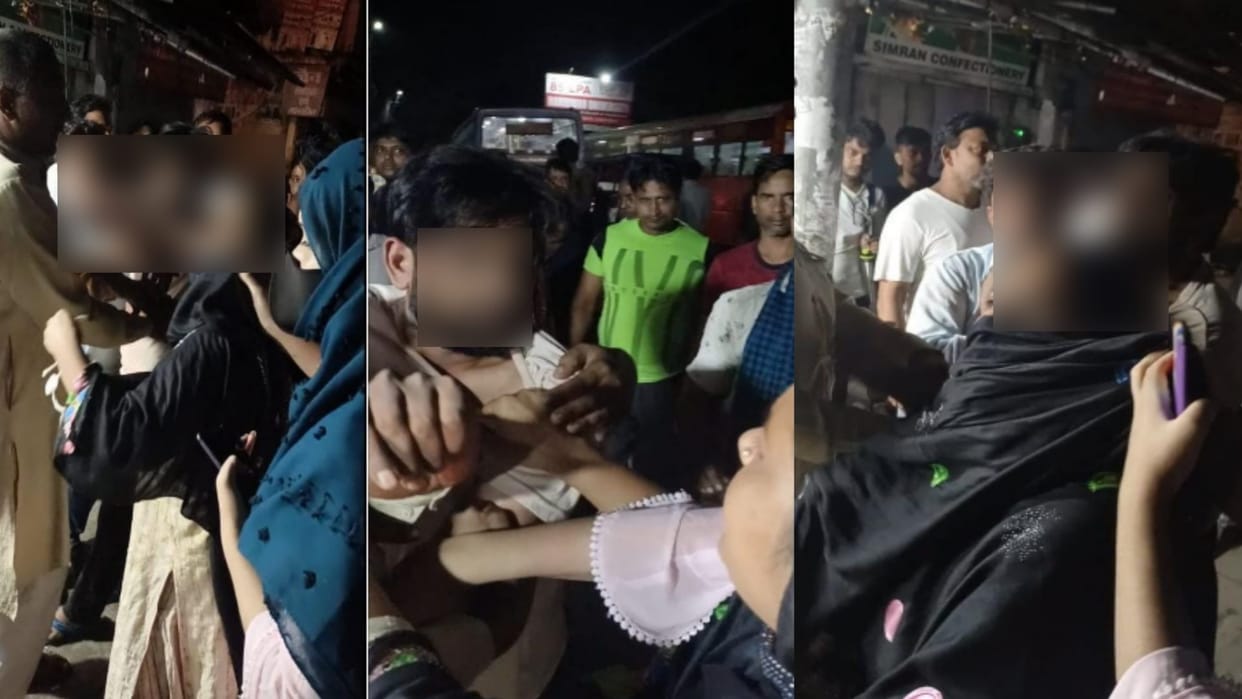 UP: Women beat up BJP leader in Shamli and video viral