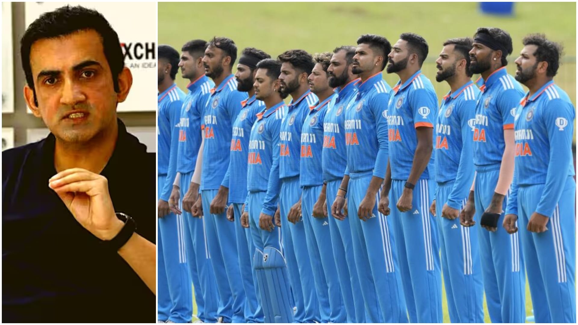 Gautam Gambhir On extension for Rahul Dravid as head coach of Team India and On returning KKR IPL 2024