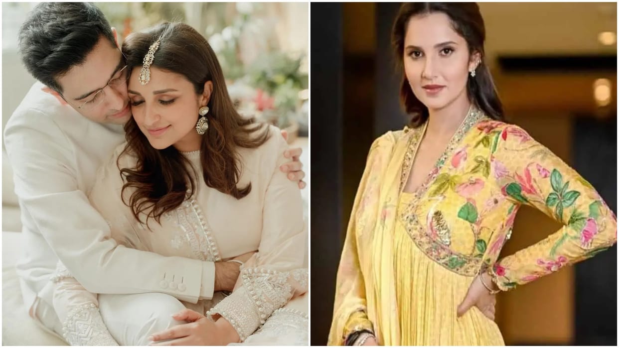 Sania Mirza likely to attend Parineeti Chopra Raghav Chadha Wedding big day in leela palace Udaipur
