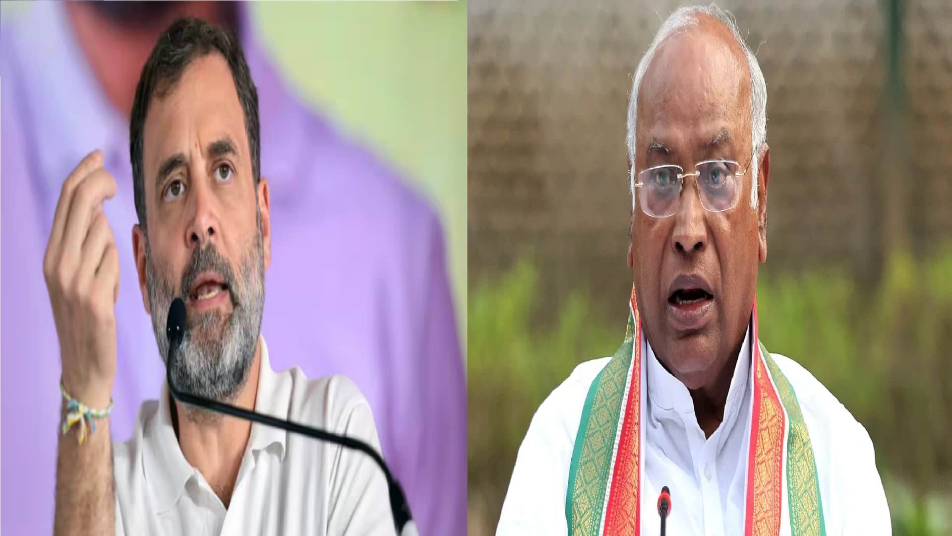 राहुल गांधी, मल्लिकाअर्जुन खड़गे