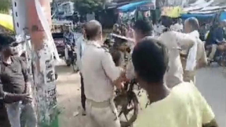Disabled youth beaten badly by policemen in Siddharthnagar