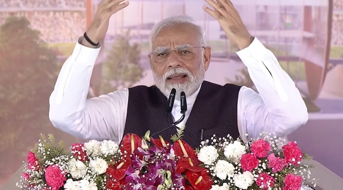 International Cricket Stadium varanasi PM Modi said jo khelega wahi khilega Banaras will become shining star o