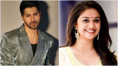 bhediya Actor Varun Dhawan spotted with Keerthy Suresh as they enjoy auto ride post atlee Movie VD 18 shoot