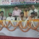 वाराणसी स्थित पार्टी कार्यालय में केंद्रीय मंत्री पशुपति पारस