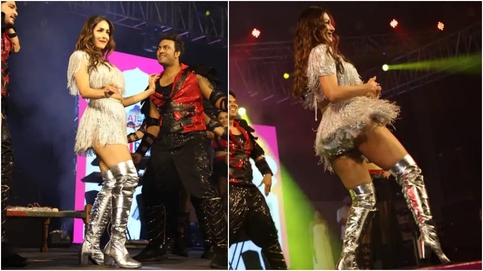 Actress Malaika Arora performance Gala Night in Jaipur Rajasthan