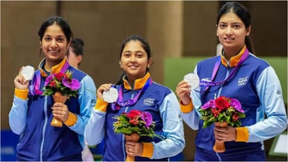 5 medals won on first day 15 on eighth, 10+ medals in two days journey of india 100 medals in Asian Games 2023