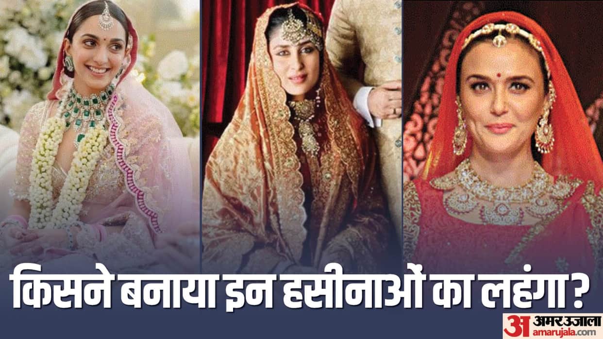 Bollywood Brides Who Wore Manish Malhotra Lehenga for Their Wedding from Parneeti Chopra to Kiara Advani