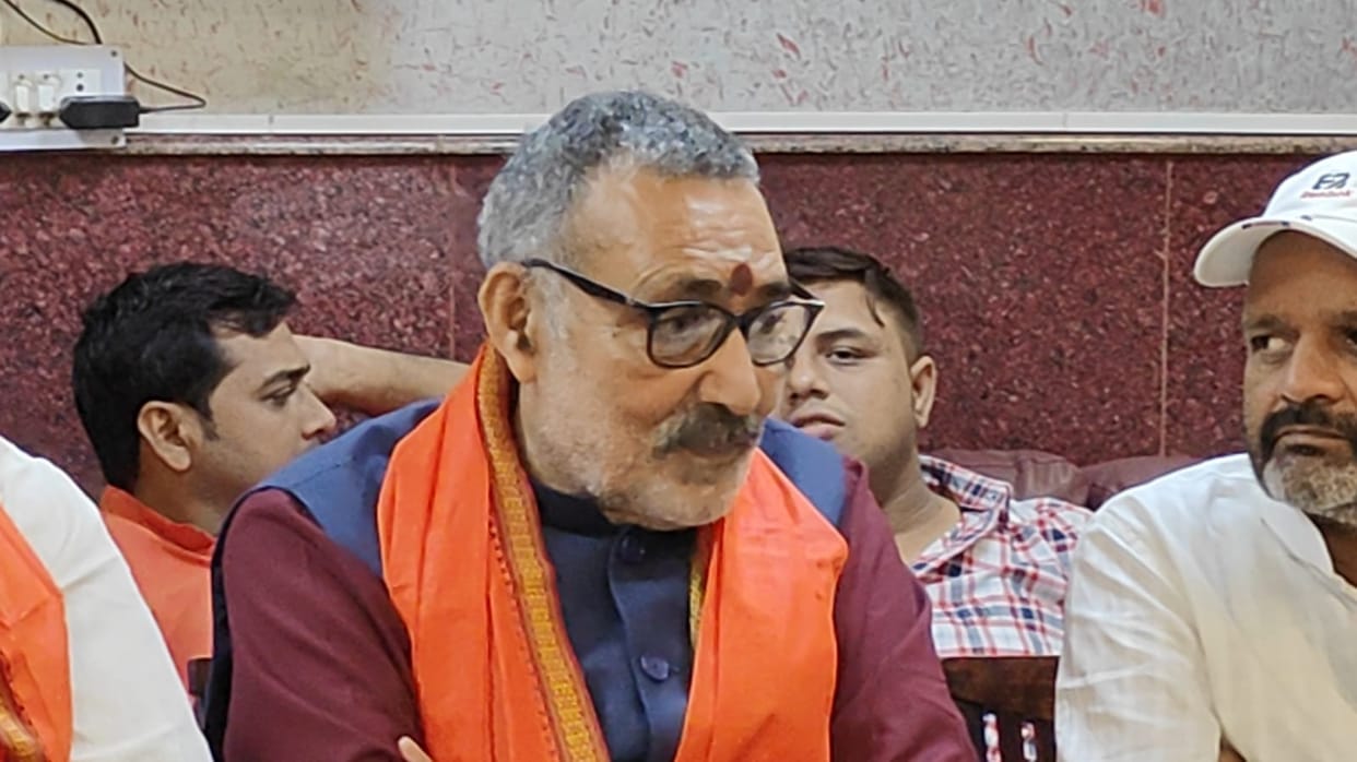 PM Narendra Modi Cetral government minister giriraj singh targets tejashwi yadav and congress on women bill