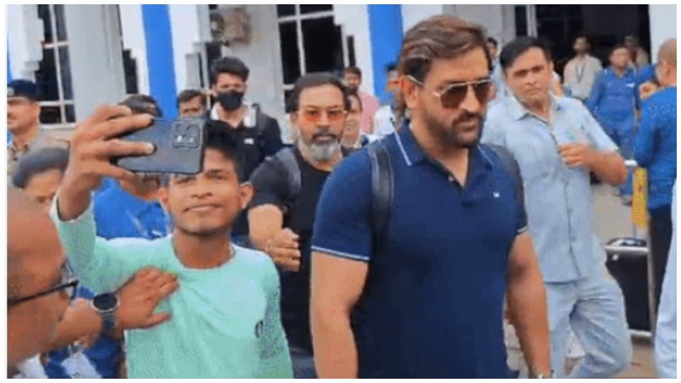 Indian cricket team EX captain Mahendra Singh Dhoni In Jodhpur