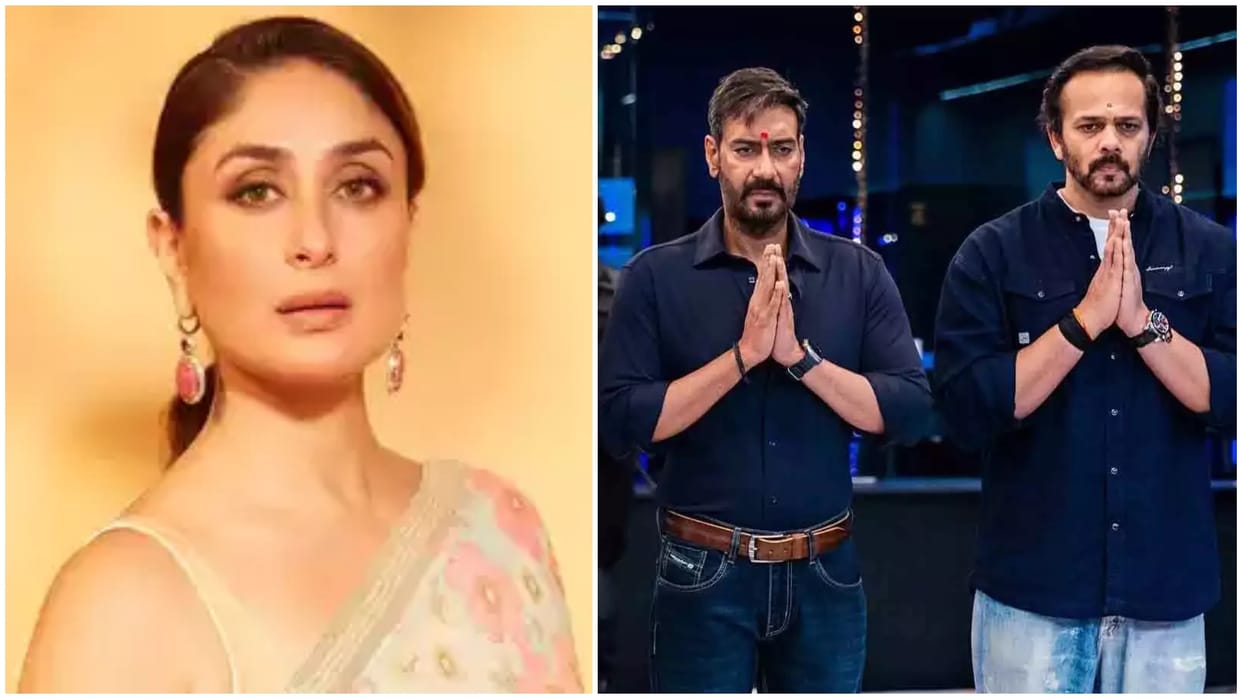 Kareena Kapoor Khan returns to Rohit Shetty cop universe for Ajay Devgn and Ranveer Singh movie Singham Again