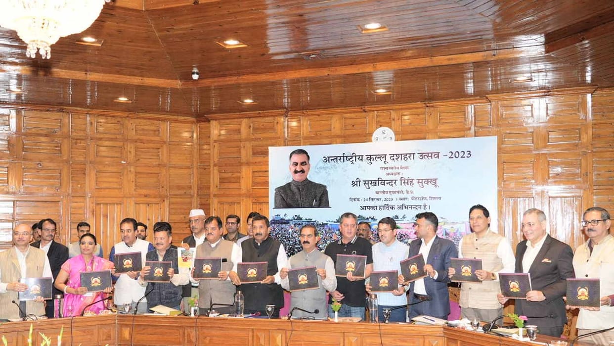 International Kullu Dussehra festival from October 24, meeting held in shimla