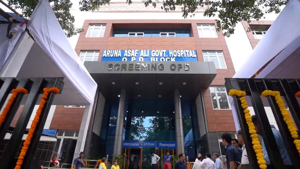 Double patients will get OPD facility in Aruna Asaf Ali Hospital