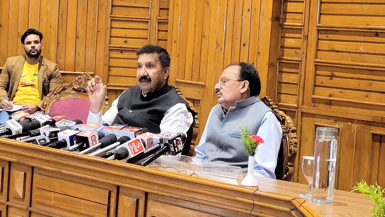 Mukesh Agnihotri said- Former BJP government is responsible for the financial situation.