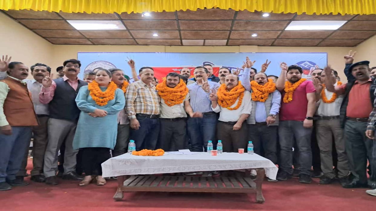 Navjit Thakur becomes District President of Non-Gazetted Employees Federation
