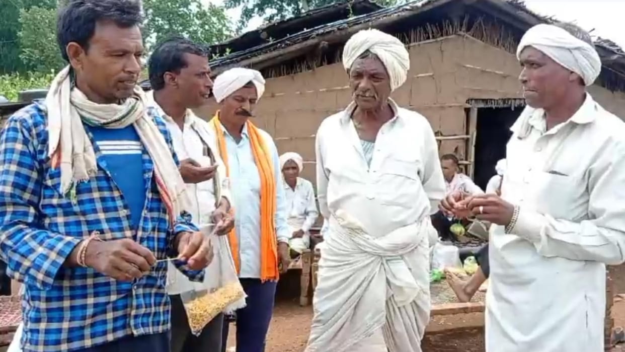 Burhanpur: Dhulkot tribals do not have police to resolve disputes the arbitrator of the society takes decision