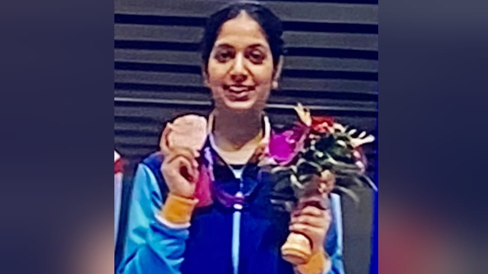 International air rifle player Ramita Jindal of Ladwa won silver and bronze medals in Asian Championship