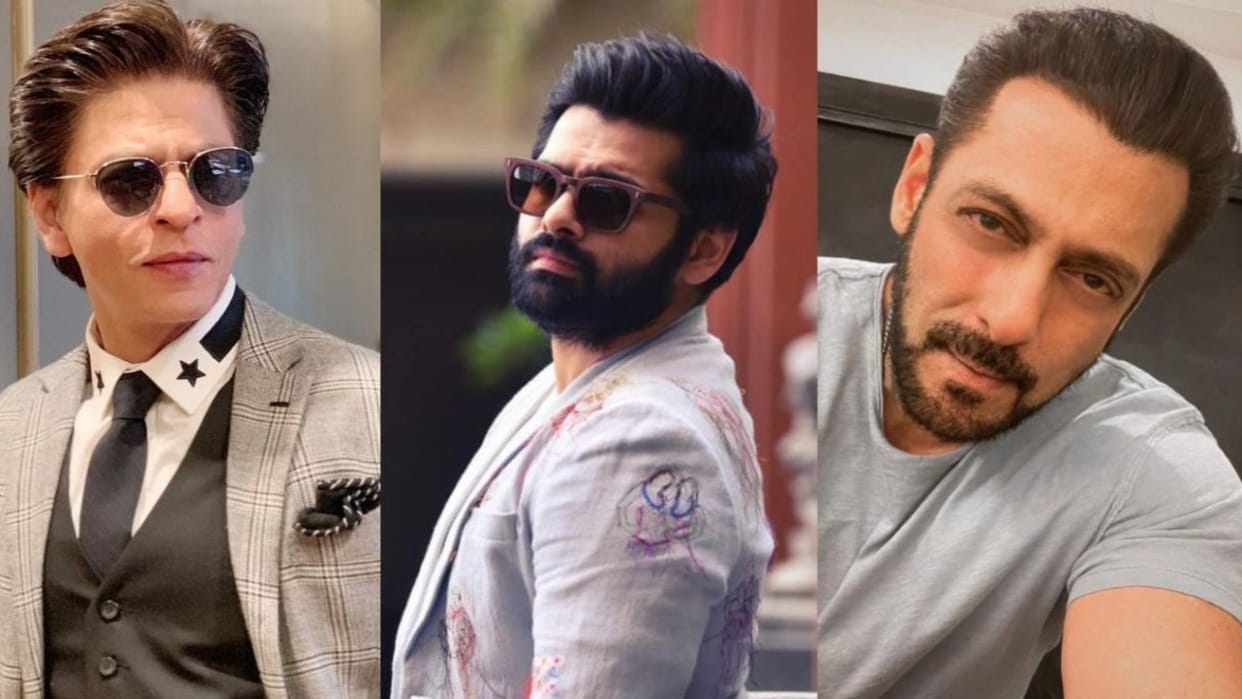 Ram Pothineni met Jawan star Shah Rukh Khan Tiger 3 fame Salman Khan actor spoke about his interactions