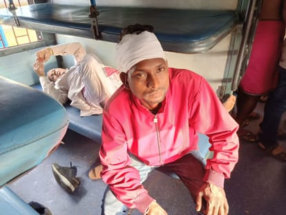 Robbery in sambalpur jammu tawi express infant threatened by hanging upside down  story in words of vic