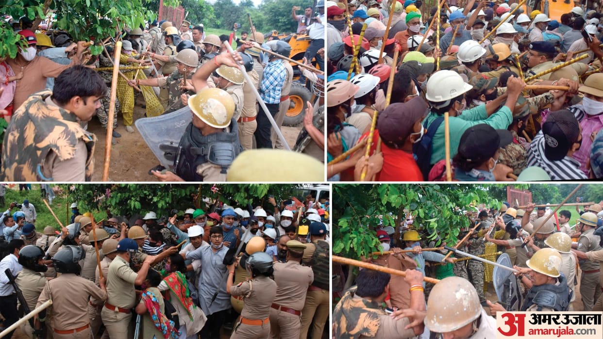 Satsangis filed petition for stay in High Court in protest against action on illegal encroachments in Agra