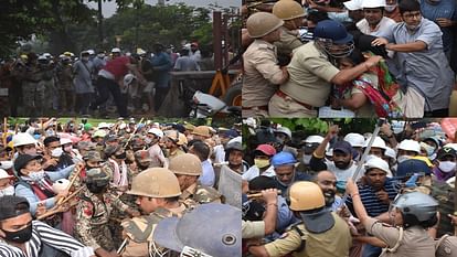 satsangi or something else children and women were in front Stones started raining on police