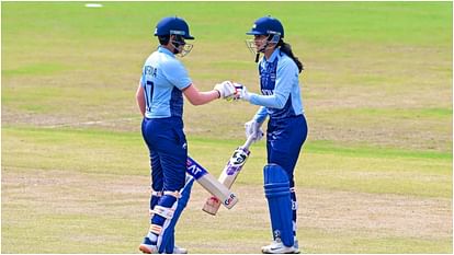 IND vs SL Asian Games Final: Indian womens cricket team won gold first time, Titas Sadhu, Smriti Jemimah Shine