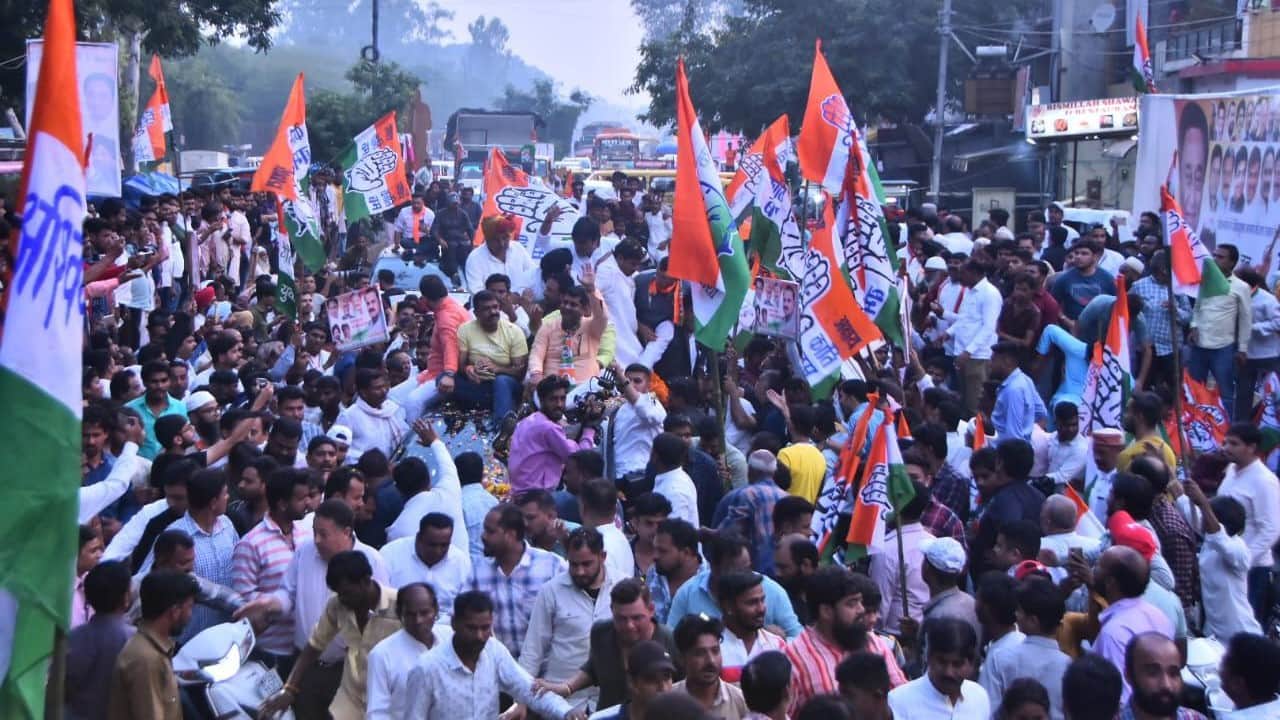 congress jan aakrosh yatra jitu patwari bjp MP election 2023