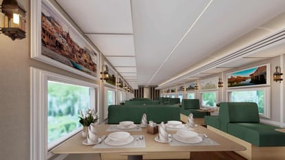 Coach Restaurant Enjoy your favorite breakfast and food 24 hours while sitting in train bogie