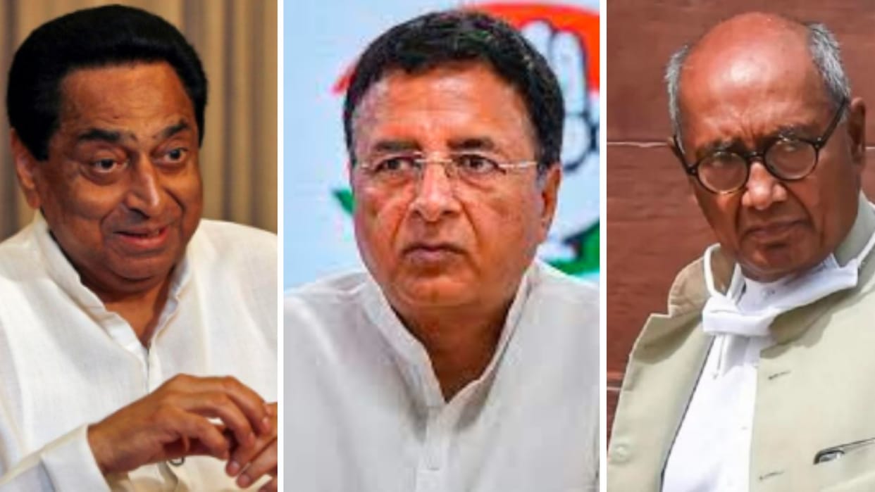 MP Election 2023: Election management of Congress, three power centers seen in assembly elections
