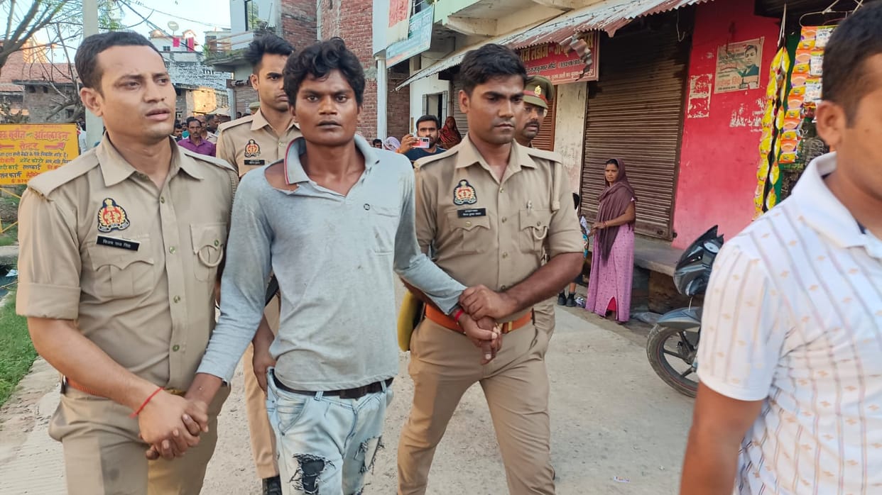 Acts of a cruel son, He killed his mother with a sharp weapon, also attacked his father, accused arrested