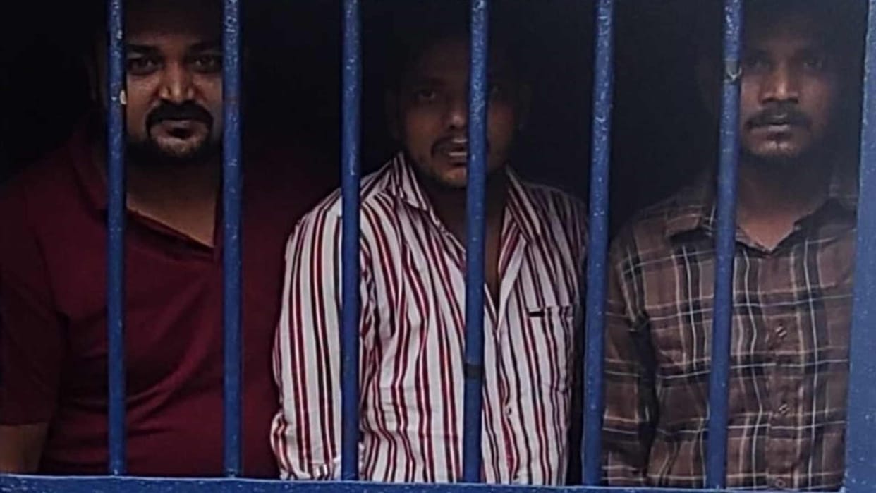 young man was beaten three accused arrested in gorakhpur