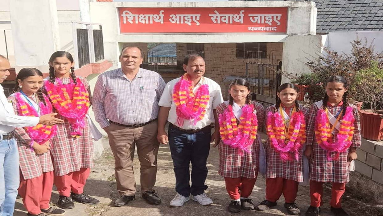 Dasehada school students won four medals in the state level wrestling competition.