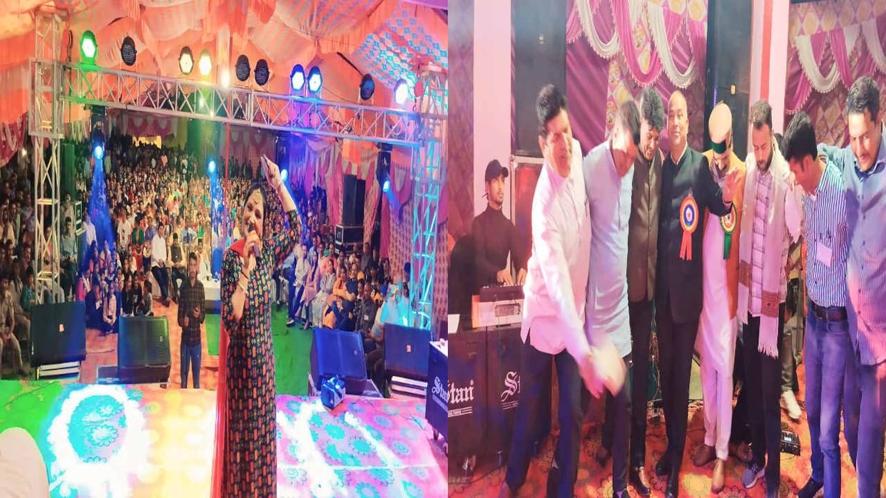 Himachali folk singer Neeru Chandni made the audience dance in the third evening of Khyod fair.