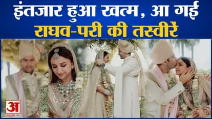 Raghav-Pari's wedding pictures went viral on the internet