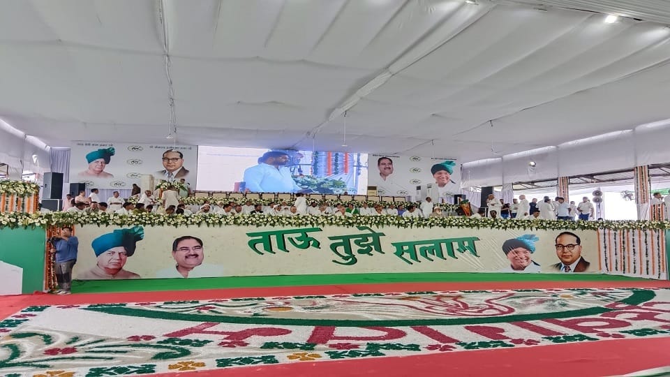 Tau Devi Lal Jayanti: INLD rally in Kaithal; Many big leaders arrived, you kept distance