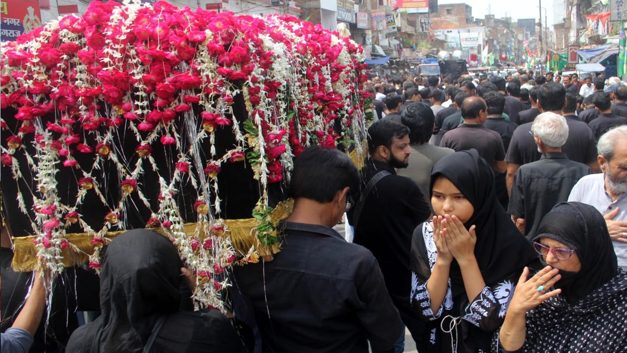 rabiul awwal he sorrow has gone away with the prayers of Hussain