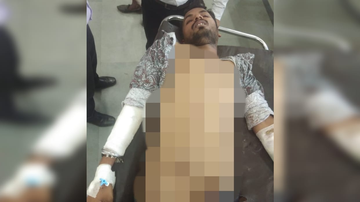 Tonk Crime Robbers attacked a finance employee with a razor and took away a bag containing Rs 6 lakh