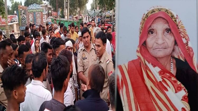 Agra: बिजली का खंभा लगाते समय फिसलकर महिला के ऊपर गिरा, दर्दनाक मौत; गुस्साए लोगों ने की सड़क जाम