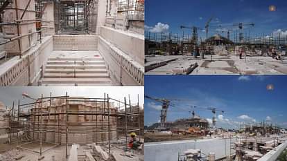 Ayodhya Ram Mandir Construction Status: New Photos Of Ram Temple Construction In Ayodhya